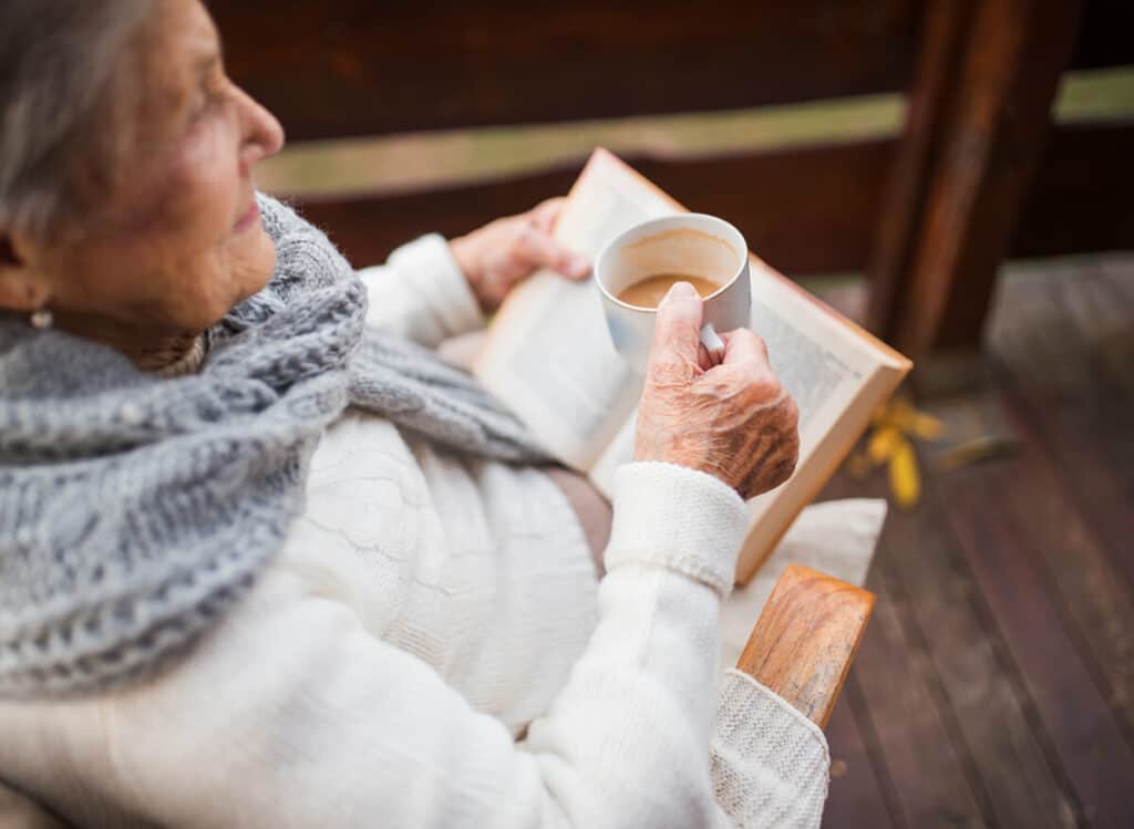 elderly cold all the time even with a warm drink