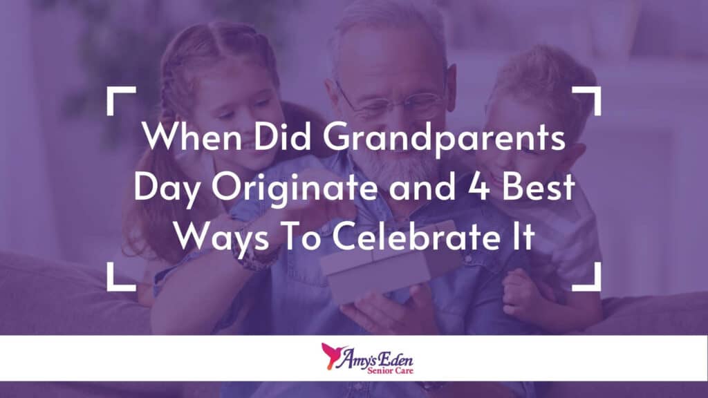 when did grandparents day originate