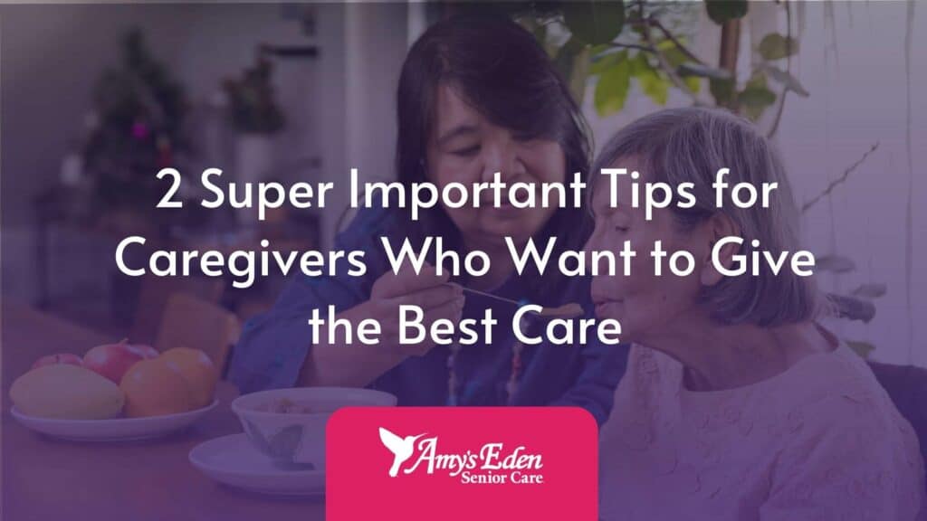 tips for caregivers