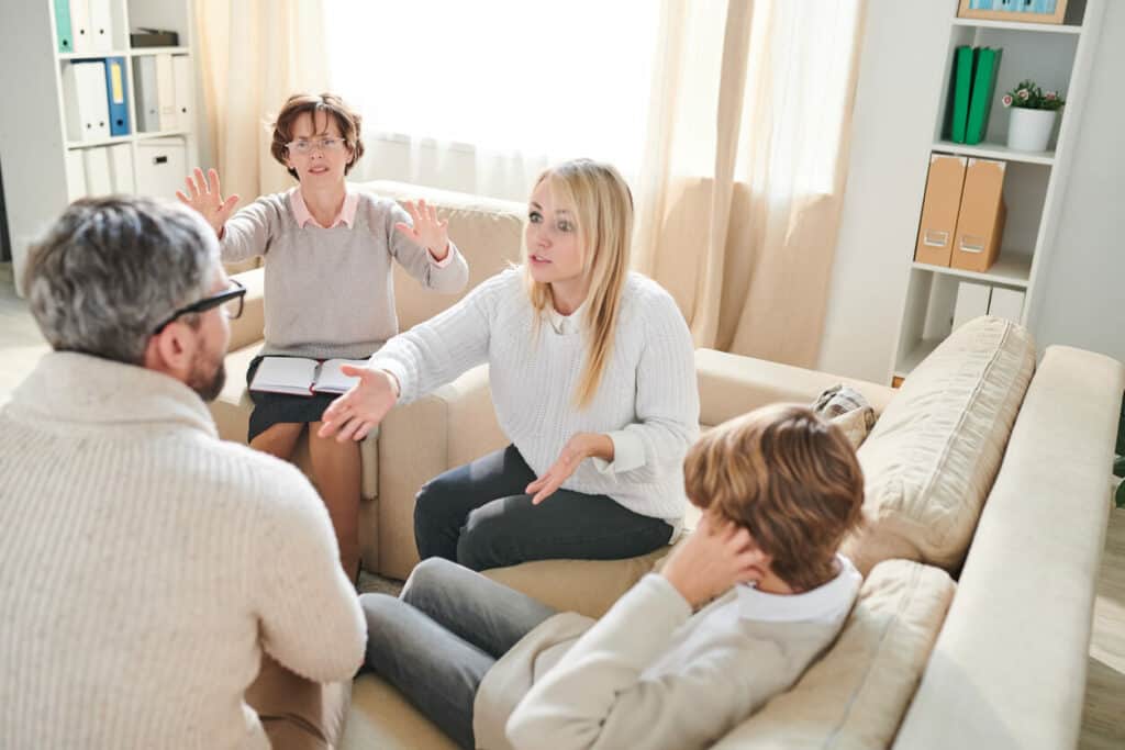 a family therapy for caregivers