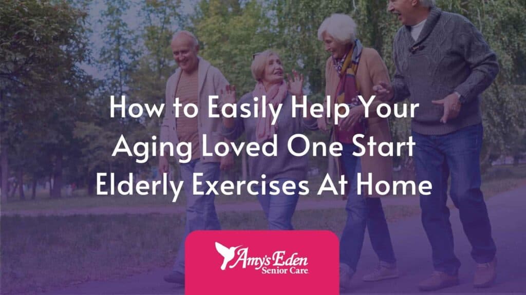 elderly exercises at home
