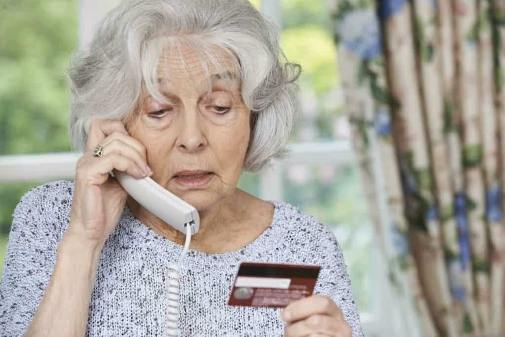 elderly phone scam could involve fictitious purchases or services they are asked to pay upfront