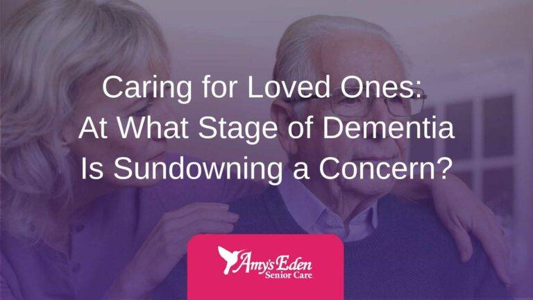 what stage of dementia is sundowning