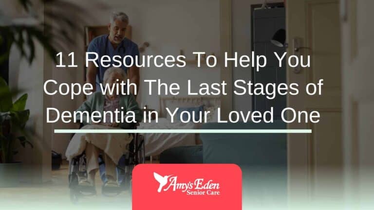 last stages of dementia