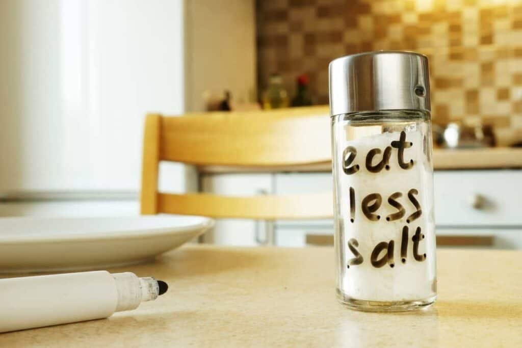ensure nutrition is with less salt