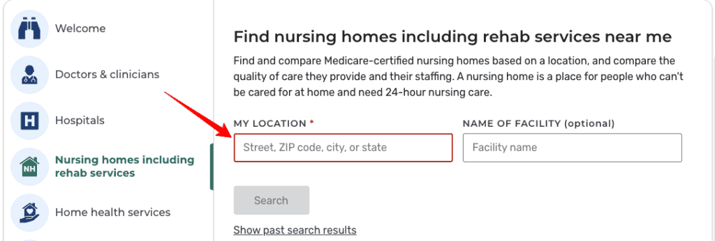 Medicare nursing home compare