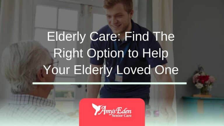 Elderly Care: Find The Right Option to Help Your Elderly Loved One​