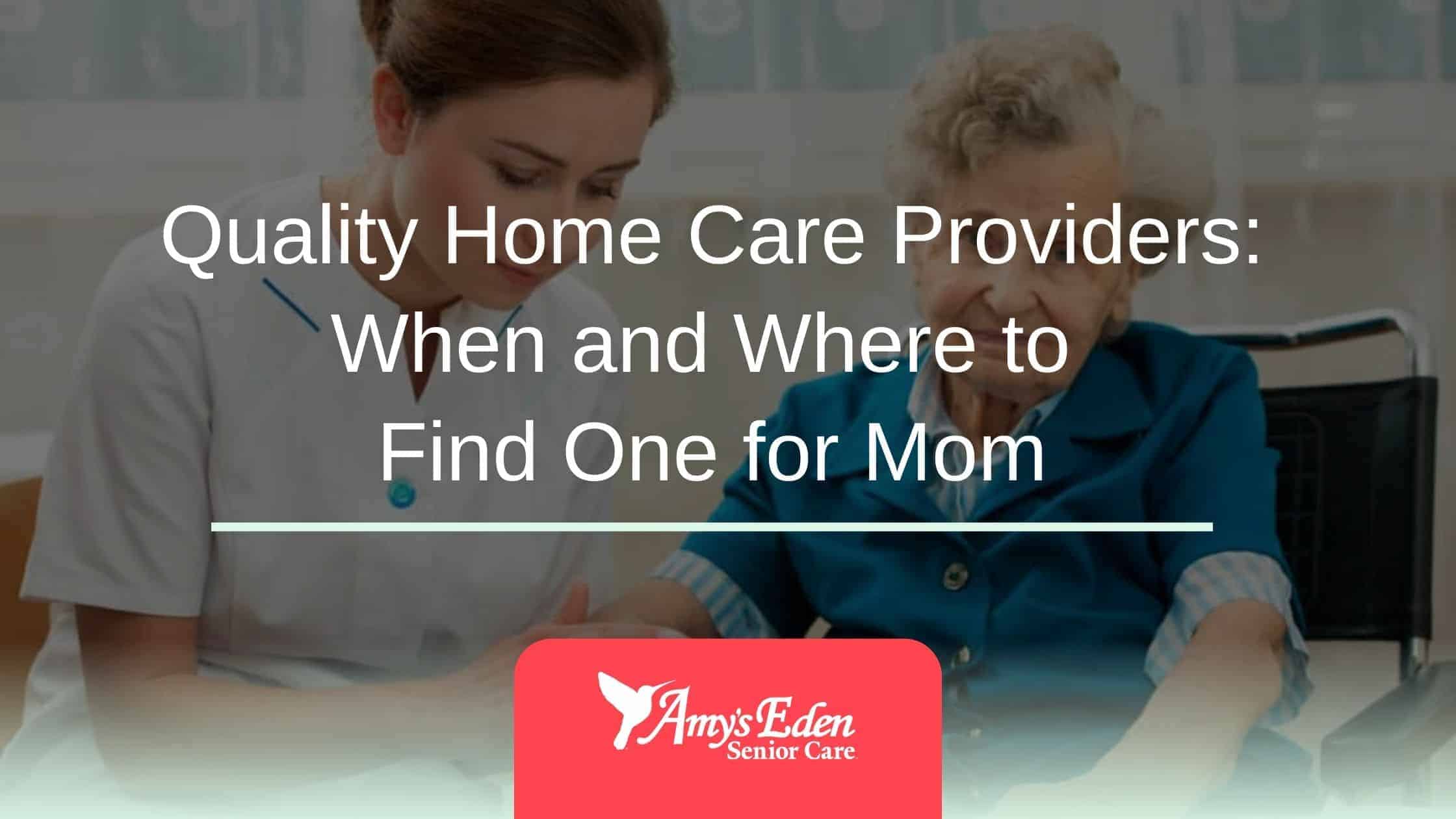 Home Care Providers