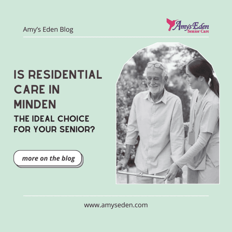 Is Residential Care in Minden the Ideal Choice for Your Senior?