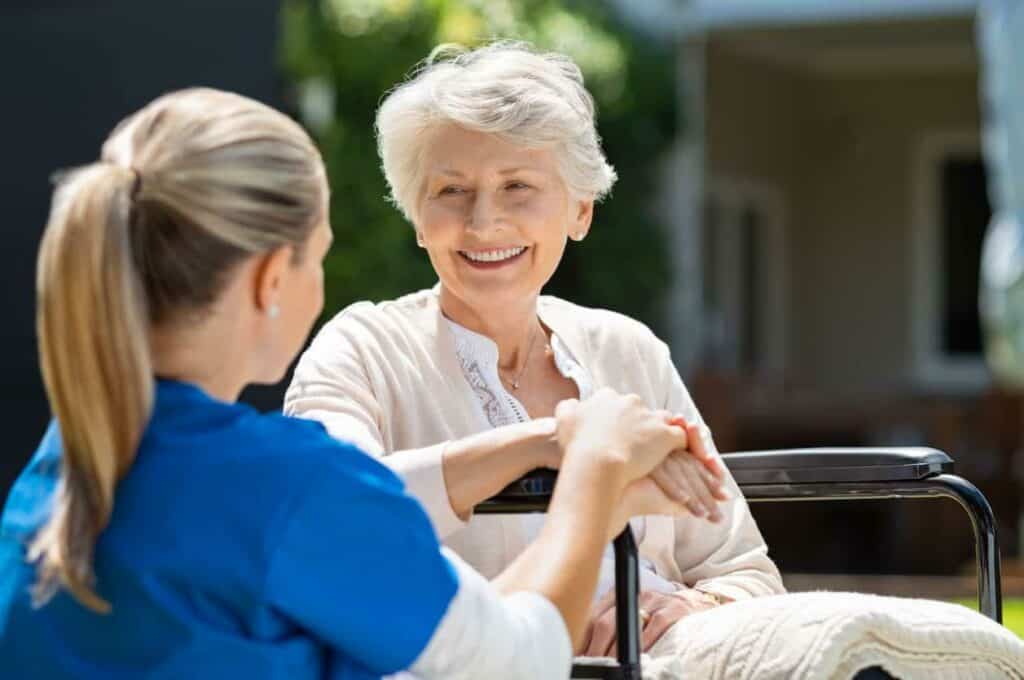 Home health care allows a senior to recuperate from the comfort of their home