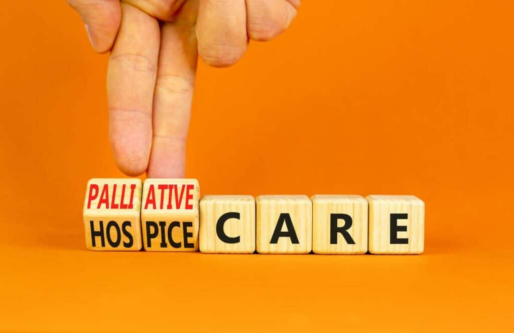 Palliative care vs hospice care