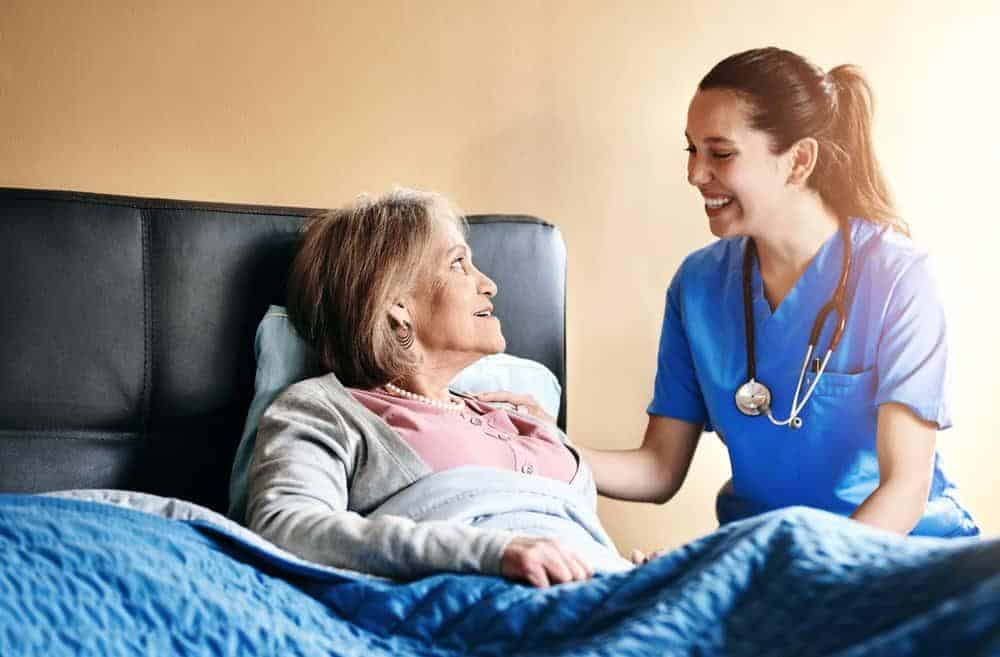 private duty nursing care is provided at senior’s home