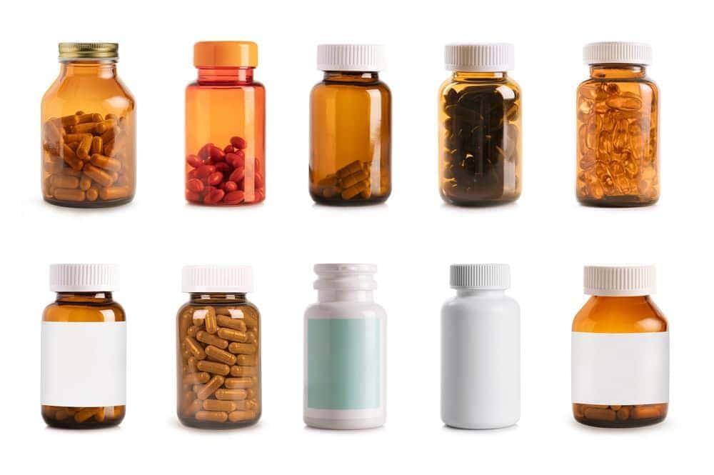 Different bottles of supplements | powder supplement