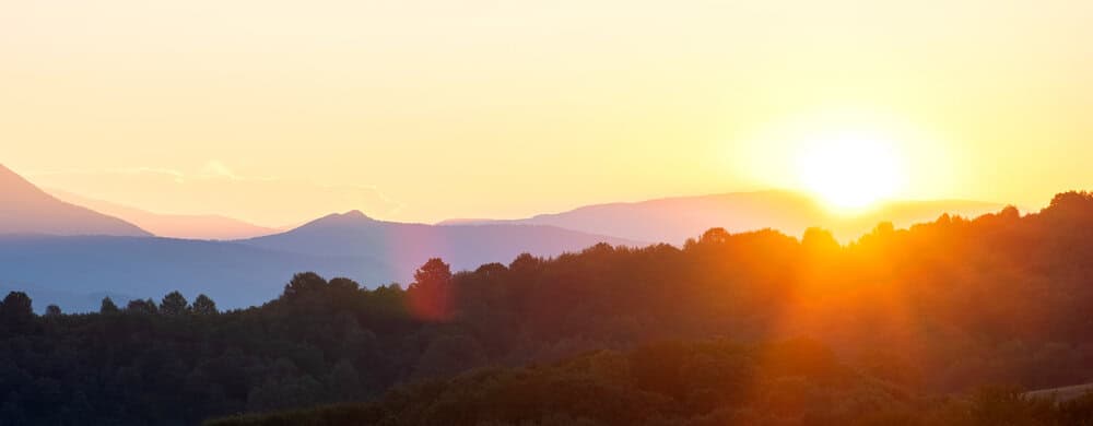 A peaceful sunset view in Carson City, Nevada, symbolizing a tranquil retirement.